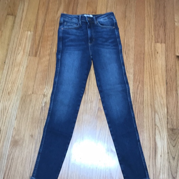New Free People Skinny Medium Wash Jeans Size 27 - Picture 5 of 10
